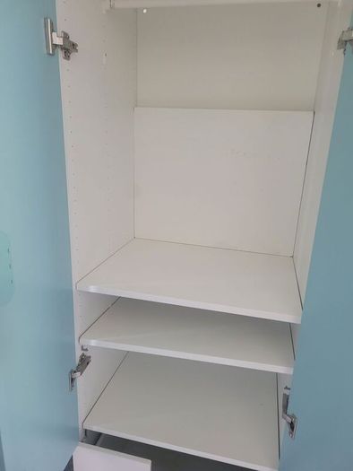 ikea wardrobe white with blue doors