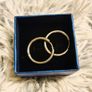 Endless Hoops Silver Round Earrings Minimalist Jewelry Image 3