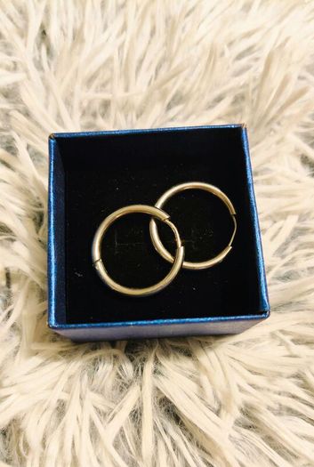Endless Hoops Silver Round Earrings Minimalist Jewelry