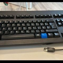 Cherry mechanical keyboard G80 UK layout blue switch