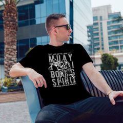 Muay Thay Boxing Spirit T-shirt Tee Top Shirt Great Gift Present Fighter Idea