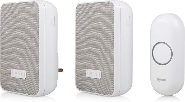 Byron Wireless Doorbell Set - Twin Pack [DBY-22324UK]