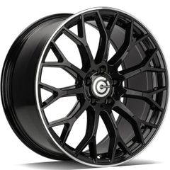 19" AMG C63 Mercedes Type Black Gloss Alloy Wheels Audi Seat Skoda Mercedes VW 5x112