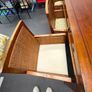 Large Hardwood Dining Table & 8 Chairs Image 7