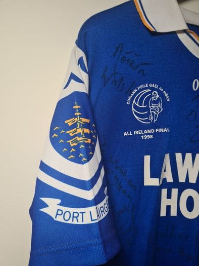 vintage O NEILLS WATERFORD GAA Womens football jersey All Ireland Finals shirt 1998 Player signed signatures O Ryan