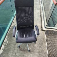 IKEA Markus Black Leather Office Chair .Good Condition  Dublin 18