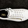 New ZARA White Trainers Image 2