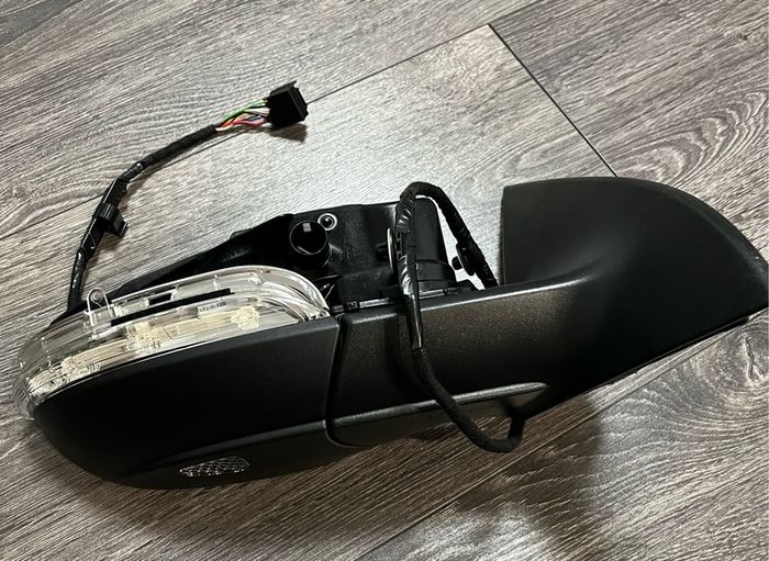 Genuine VW Scirocco 137 138 Exterior Mirror Housing Satin Black 1K8857508Q9B9