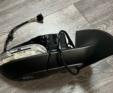 Genuine VW Scirocco 137 138 Exterior Mirror Housing Satin Black 1K8857508Q9B9