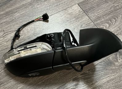 Genuine VW Scirocco 137 138 Exterior Mirror Housing Satin Black 1K8857508Q9B9
