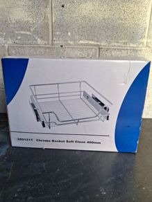 Chrome Basket Soft Close