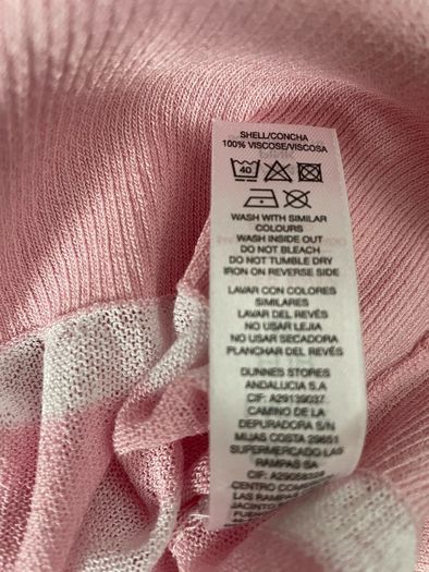 Savida pink white now back top size 14 - New