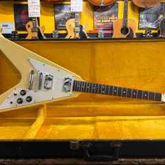 Greco FV-600 Flying V White 1978