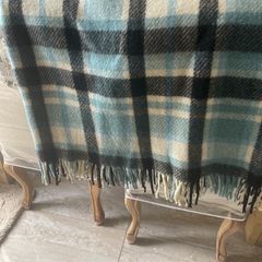vintage wool throw