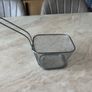 Steel chip serving basket Image 2