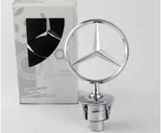 Mercedes-Benz Star Hood Logo Emblem Badge 44mm 3D W204 W211 W212 W221 A2218800086