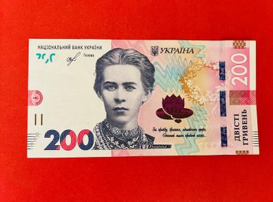 Ukraine  200 Hryven  2019 Pick 126 ( Uncirculated )