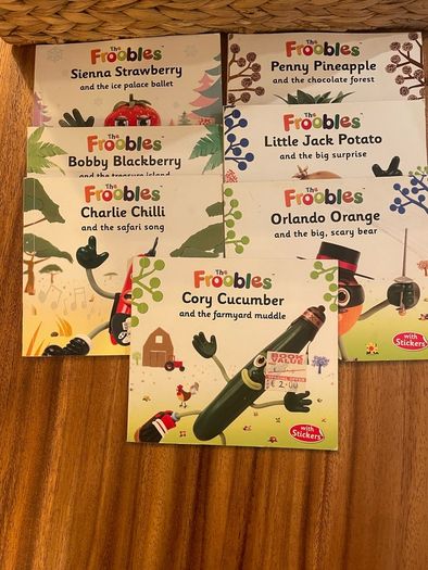 Baby books Froobles from 2y