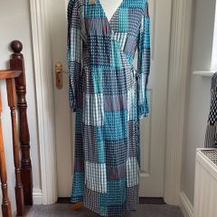 Paul Costello Crossover Dress Size 14 Bn