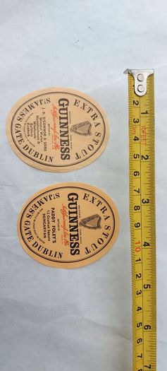 2 x vintage Guinness labels, price includes post to anywhere in Ireland thank you, sold as is ,see pictures for condition, nice in any collectors collection