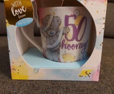 Me to you Teddy 50 Anniversary NEW boxed ceramic present mugs box of 3