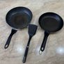 2 Frying pans and spatula Image 2