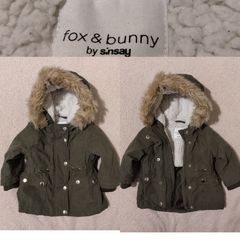 Warm fleece lined Hooded Parka Jacket