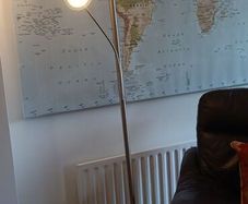 an LED uplighter
