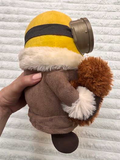 Minions Bob with Teddy Bear Soft Toy Minion Despicable Me Soft Plush approx. 30 cm. Used Please see photos