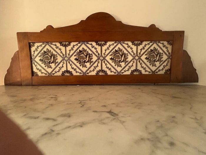 Marble topped washstand