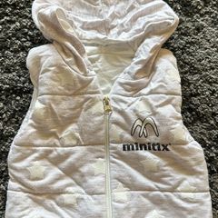 Baby gilet sleeveless jacket