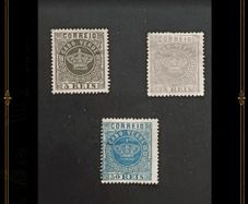 1877 1880 Cape Verde 140 year old Portuguese Colonial Cabo Verde Reis