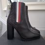 Black Tommy Hilfiger ankle boots.  Size UK5 Image 2