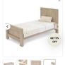 Babystyle Bordeaux Cot Bed, Oak Image 6