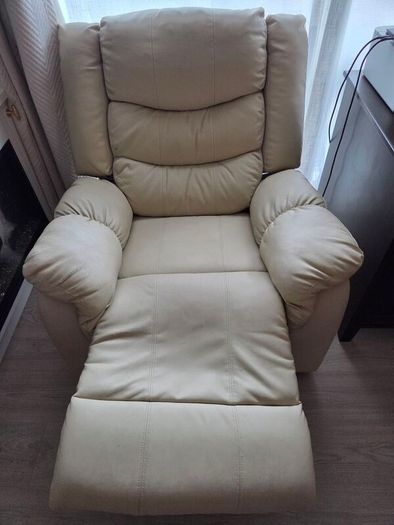 Recliner Arm Chair PU Leather