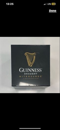 Guinness beer Draught Nitrosurge Device