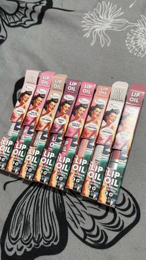 The balm brand new lip oils