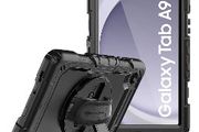 Samsung Galaxy Tab A9 ( 8.7" ) SM-X110 / SM-X115 | military grade rugged case with hand strap and kick-stand
