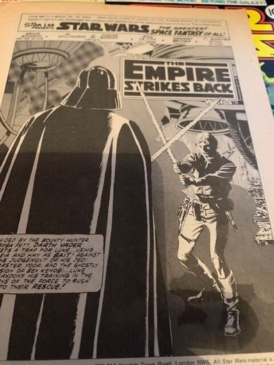 The Empire Strikes Back Weekly Marvel Comic Issue 133 Sept 11 1980