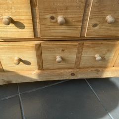 Solid waxed pine Coffee Table