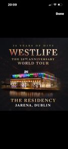 Westlife Ticket