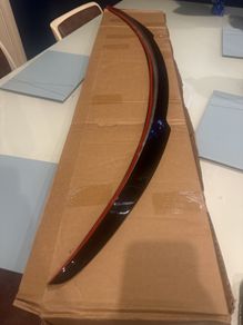 Tesla rear spoiler gloss black 2017-2023