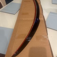 Tesla rear spoiler gloss black 2017-2023