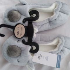 brand new with tag marks and spencers slippers junior 12 eu 30.5