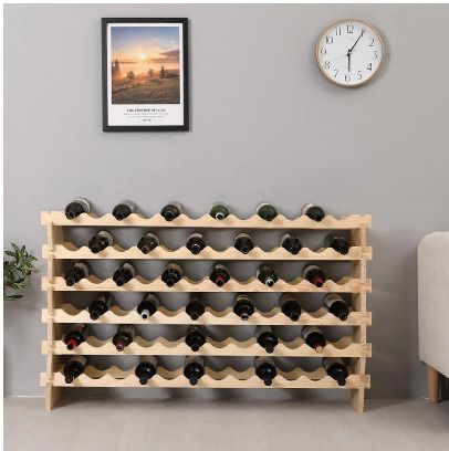 BRAND NEW Nordic Wine Bottle Holders Holder Mount Bar Display Shelf Living Room Cabinet Red Wine Display Storage Rack