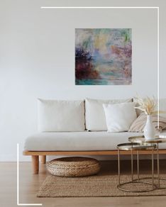 Large Original Abstract Painting Original Art Contemporary Art Modern Irish abstract art Framed