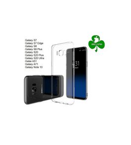 Samsung Galaxy S8/S8 Plus/S7/S7 edge/S20/S20 Ultra/S20 Plus/ A51/A71/Note 10 Case Clear Silicone