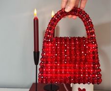 beaded bag Cholpan brand valentines gift for her