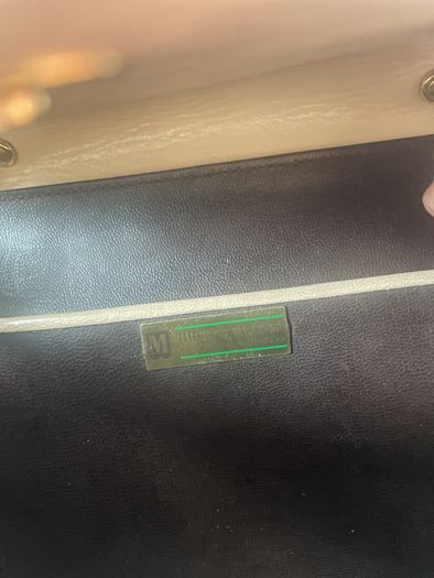 Vintage Bruno Magli  Italian Soft Leather Cross Body Bag