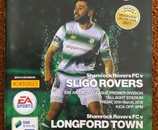 2018 Shamrock Rovers v Sligo Rovers - SSE Airtricity League v Longford Town - EA Sports Cup Programme
